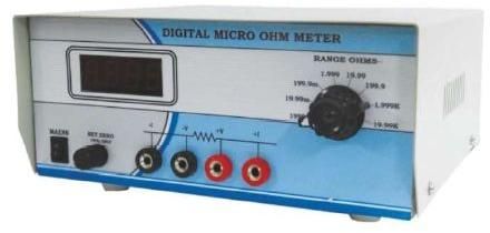 Digital Micro OHM Meter(Range 1U to 19.99k OHM)